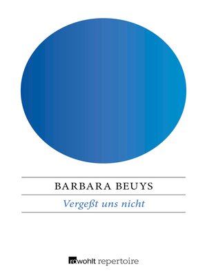 cover image of Vergeßt uns nicht